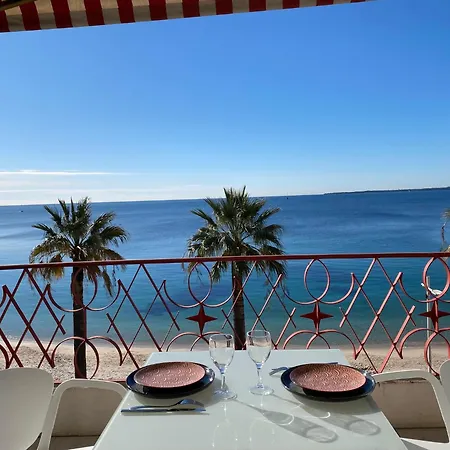 Beau Front De Juan Les Pins Vue Exceptionnelle Apartman Antibes