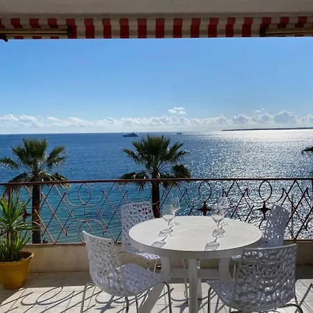 Apartman Beau Front De Juan Les Pins Vue Exceptionnelle