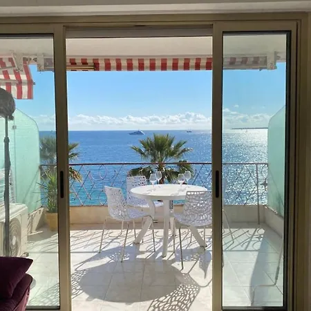Beau Front De Juan Les Pins Vue Exceptionnelle Apartman *